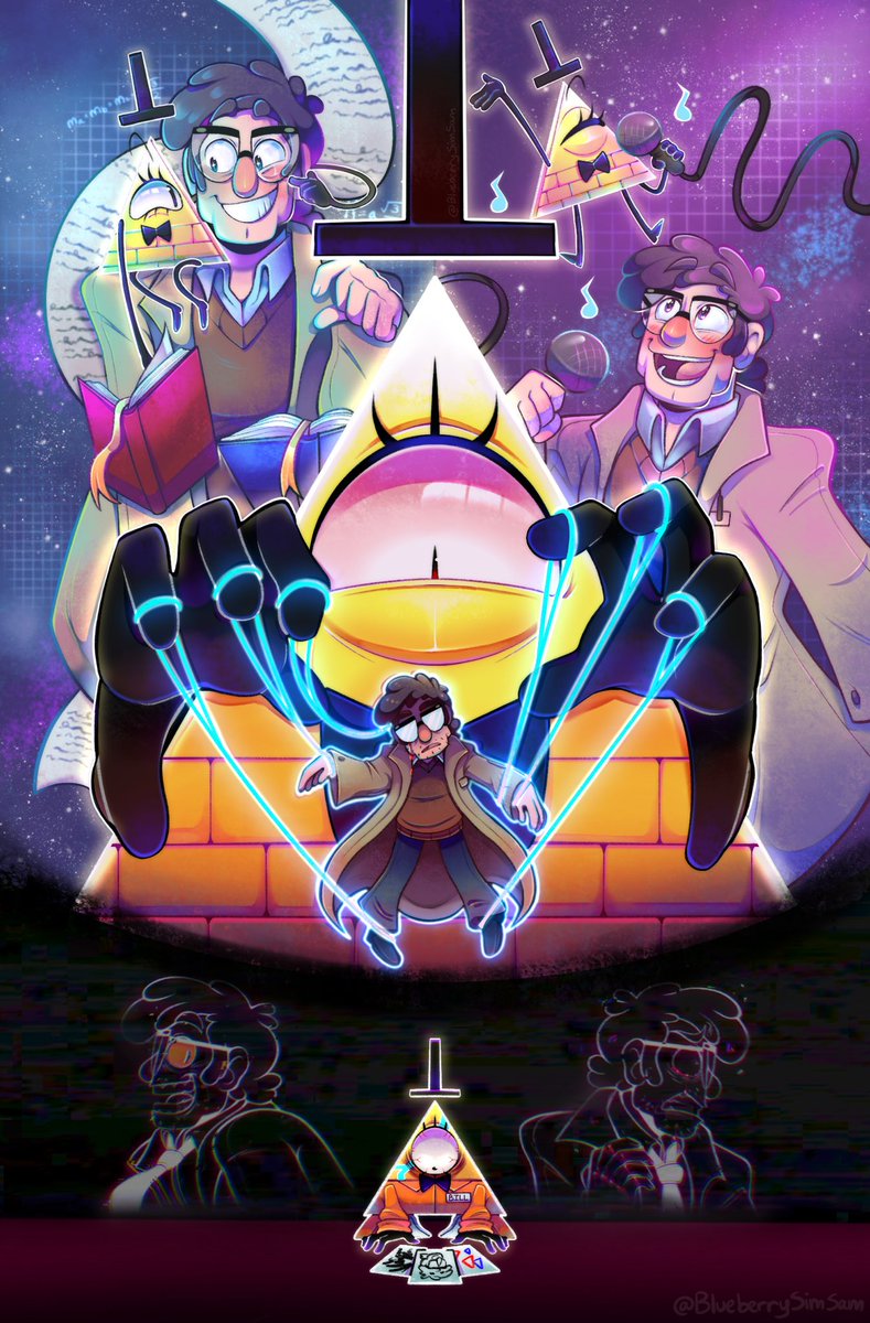 🫐🍉BlueberrySimSam (@_blueberrysam) on Twitter photo My finished piece for <a href="/billfordzine/">Dimensional Dreams: A Billford Fanzine</a>! #GravityFalls #billford My finished piece for <a href="/billfordzine/">Dimensional Dreams: A Billford Fanzine</a>! #GravityFalls #billford
