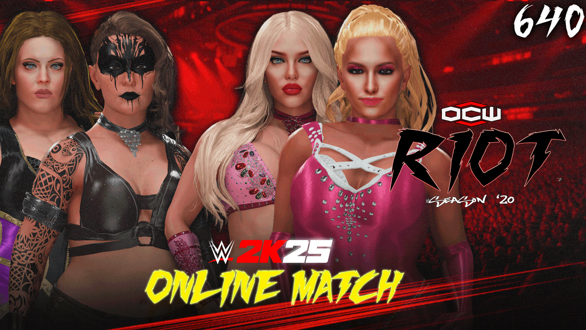 ocwfed's tweet image. MASSIVE go home show for #OCWFED Stream is up!
Show kicks off at 7:07PM EST Riot 640
twitch.tv/ocwfed
youtube.com/ocwfedtv

#WWE2K25 Online/PVP #twitchstreamer