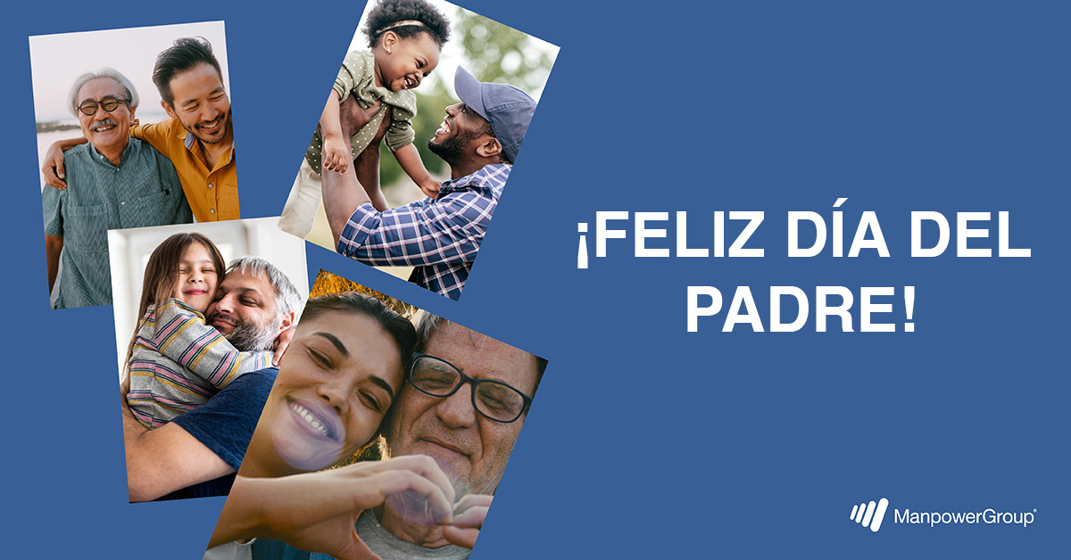 👔 Hoy celebramos a quienes nos inspiran dentro y fuera del #trabajo. 

¡Feliz día a todos los papás que lideran con el ejemplo!

#ManpowerGroupMX #DíaDelPadre