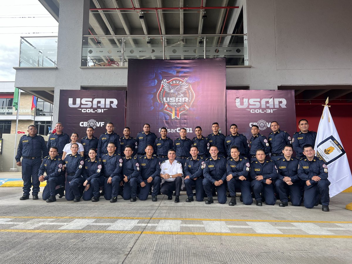 UNGRD🇨🇴 (@ungrd) on Twitter photo Modo: Misión cumplida ✅️
Hoy celebramos la acreditación del Grupo USAR COL-31 del Cuerpo de <a href="/floridabomberos/">BomberosFloridablanca</a>, quienes con disciplina, entrega y 12 horas de ejercicio en campo, demostraron que están listos para actuar cuando más se necesita.
🔥 51 integrantes, 5 mujeres, 1 Modo: Misión cumplida ✅️
Hoy celebramos la acreditación del Grupo USAR COL-31 del Cuerpo de <a href="/floridabomberos/">BomberosFloridablanca</a>, quienes con disciplina, entrega y 12 horas de ejercicio en campo, demostraron que están listos para actuar cuando más se necesita.
🔥 51 integrantes, 5 mujeres, 1