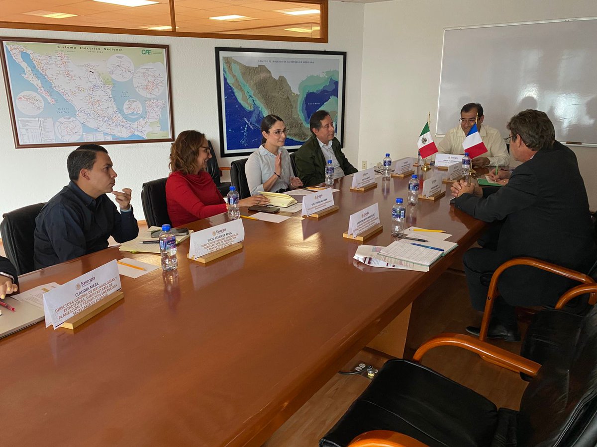 SENER México (@sener_mx) on Twitter photo El Dr. Jorge Islas, Subsecretario de Planeación y Transición Energética de la <a href="/SENER_mx/">SENER México</a>, se reunió con representantes de la <a href="/FranciaenMexico/">Embajada de Francia en México 🇲🇽</a>, para fortalecer la cooperación bilateral en proyectos de biocombustibles, clave para una transición energética justa y sostenible. 🇲🇽🤝🇫🇷 El Dr. Jorge Islas, Subsecretario de Planeación y Transición Energética de la <a href="/SENER_mx/">SENER México</a>, se reunió con representantes de la <a href="/FranciaenMexico/">Embajada de Francia en México 🇲🇽</a>, para fortalecer la cooperación bilateral en proyectos de biocombustibles, clave para una transición energética justa y sostenible. 🇲🇽🤝🇫🇷
