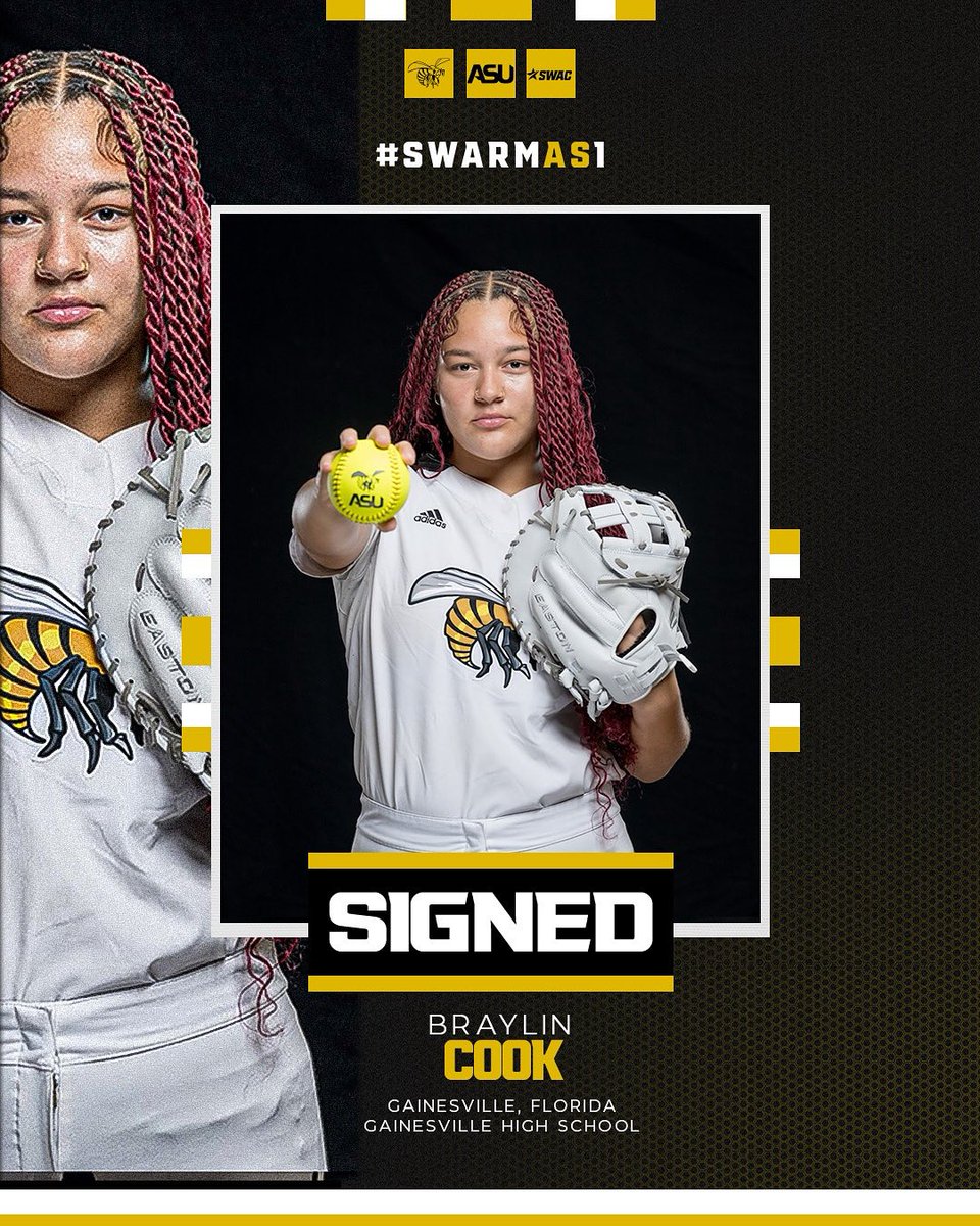 𝗦𝗜𝗚𝗡𝗘𝗗‼️ Let’s welcome Braylin Cook to the Gump!

#SWARMAS1