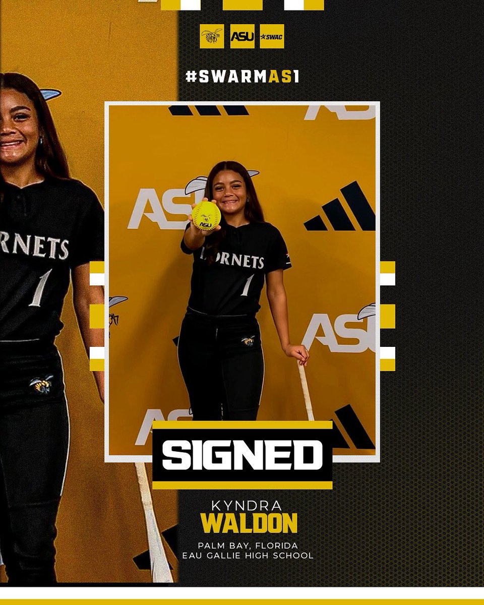 𝗦𝗜𝗚𝗡𝗘𝗗‼️ Let’s welcome Kyndra Waldon to the Gump!

#SWARMAS1