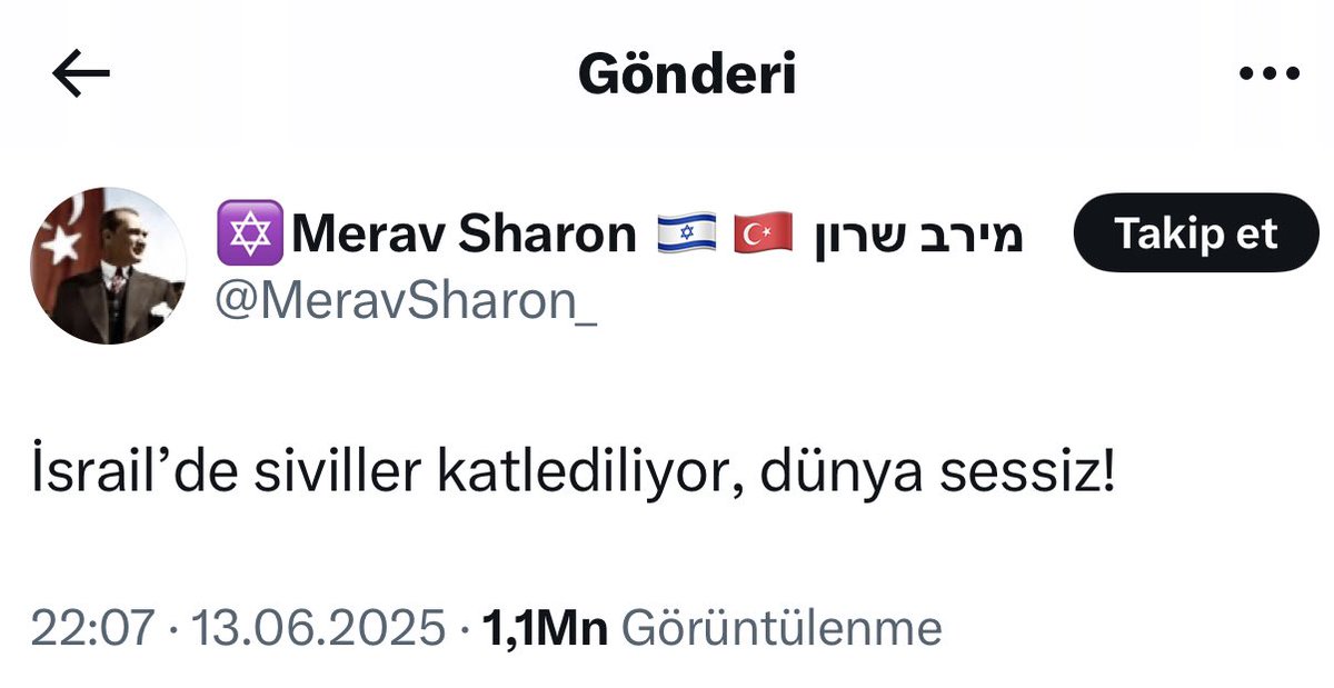 Ne diyorduk.Türkiye’nin en büyük sorunu siyasal Atatürkçülüktür.#FilistinDirenişi #FilistineÖzgürlük #filistinhalkınınyanındayız #iran #Teroeristİsrail Bütün Müslümanlar kardeşimdir🤲🕋🤝🇹🇷🇵🇸🇮🇷😉 #cumartesi #BKPPWeddingConcert #FilistinİçinBirleş #NBAFinals #NBAX  #NBAPlayoffs25