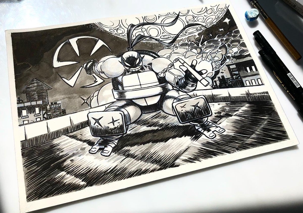 FelipeTweeters's tweet photo. It’s a Chucker Party and you’re invited. Happy Friday! 🐢 #tmnt #michelangelo #mikey #michelangeloisapartydude https://t.co/KGVLGrG2po