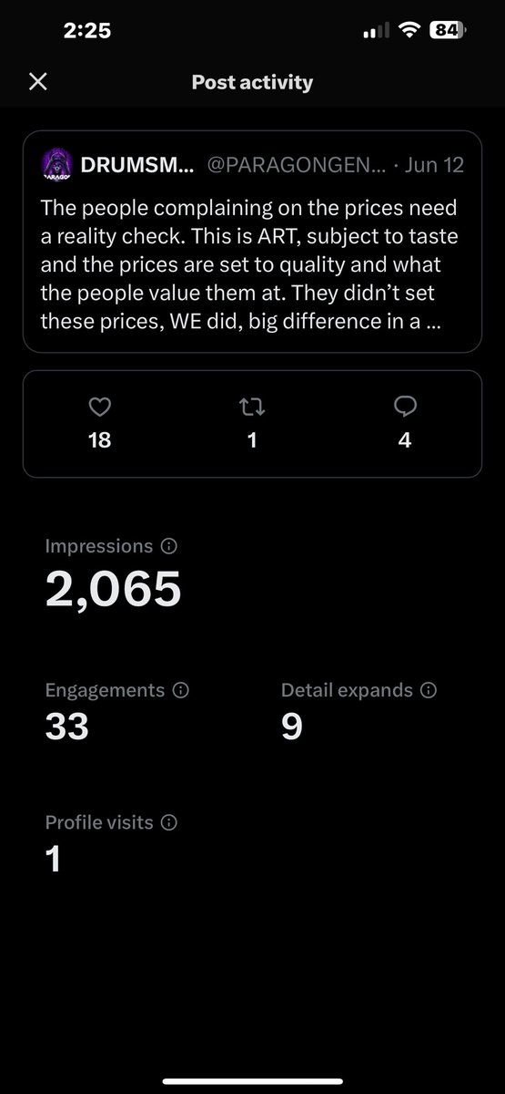 PARAGONGENETICS's tweet image. Dude! @properdoinks check this out. Just goes to show you how people feed on hate and negativity. My post about them overreacting has out ratio’d the actual vid from the auction! This is insane I’m 600 followers to your massive following 🤣 ppl suuuck and this further proves it!