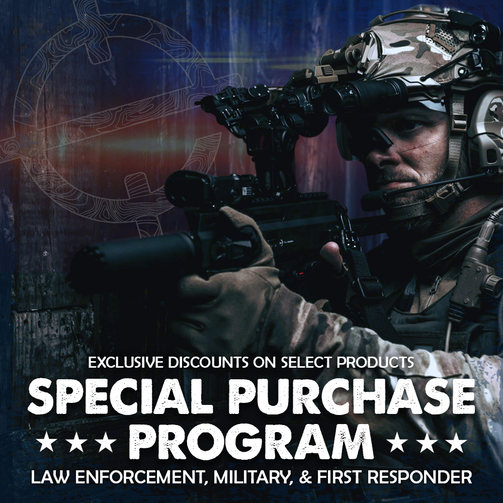 EuroOptic proudly supports our nation’s protectors with exclusive savings through our Special Purchase Program for Law Enforcement, Military, and First Responders.
Premium optics.  Unmatched deals. 
Sign up now: eurooptic.com/vortex-program