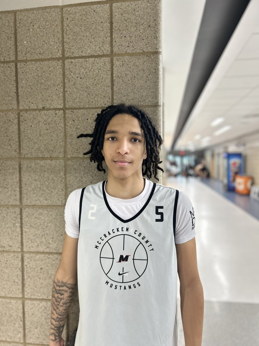 NextUpRecruits (@nextuprecruits) on Twitter photo 2026 - 6’0 PG Miles Woodfork (<a href="/mileswoodfork5/">Miles woodfork</a>) of McCracken County (KY) is a highly talented scorer who finishes with both hands, and loves playing within the mid range.
Woodfork continues to grow as a defender, and leader on the floor. 2026 - 6’0 PG Miles Woodfork (<a href="/mileswoodfork5/">Miles woodfork</a>) of McCracken County (KY) is a highly talented scorer who finishes with both hands, and loves playing within the mid range.
Woodfork continues to grow as a defender, and leader on the floor.