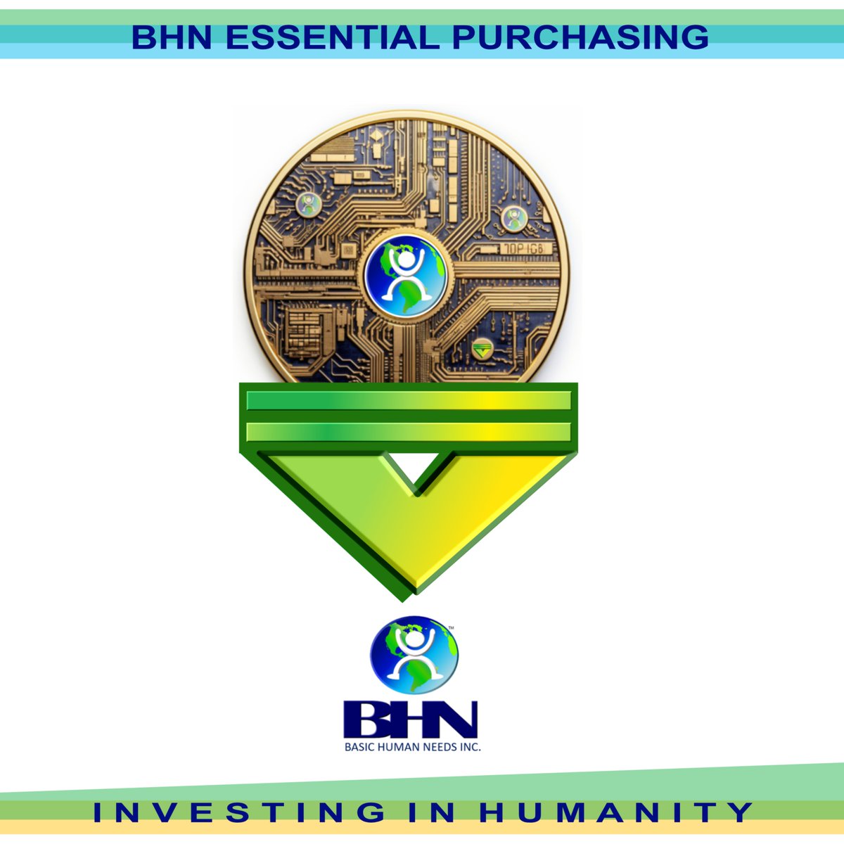 BHN- Essential digital purchasing. Equal value for all. Investing in #humanity.
#BHN #Essentials #Essentialassets #ImpactInvesting #ThePeople #Blockchain #Crypto #Tokens #BHNtokens