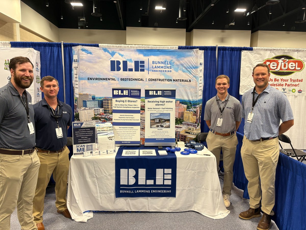 BunnellLammons's tweet photo. Our team had an exciting day at the AASOA of SC Trade Show in Columbia, SC! 

It was a great opportunity to network with industry experts and showcase our fuel system testing solutions. 

#BLE #ColumbiaSC #Engineering #FuelSystemTesting #Environmental #COL https://t.co/3493pEsC5U