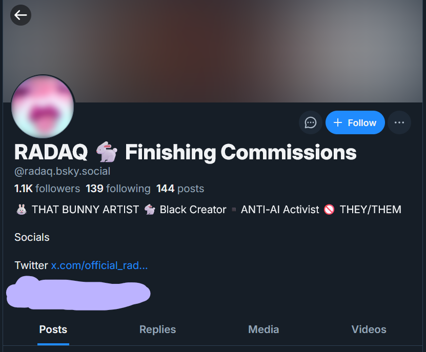 HeIsMeFrFr's tweet photo. Radaq is also on Bluesky with 1k followers. If you are on that platform please spread awareness on there as well. If they have done stuff to people on Twitter, they have probably have done the same there. 

https://t.co/FU3Do5pk5U

@Bikerboyart @pyredoot https://t.co/7jSHWrissZ
