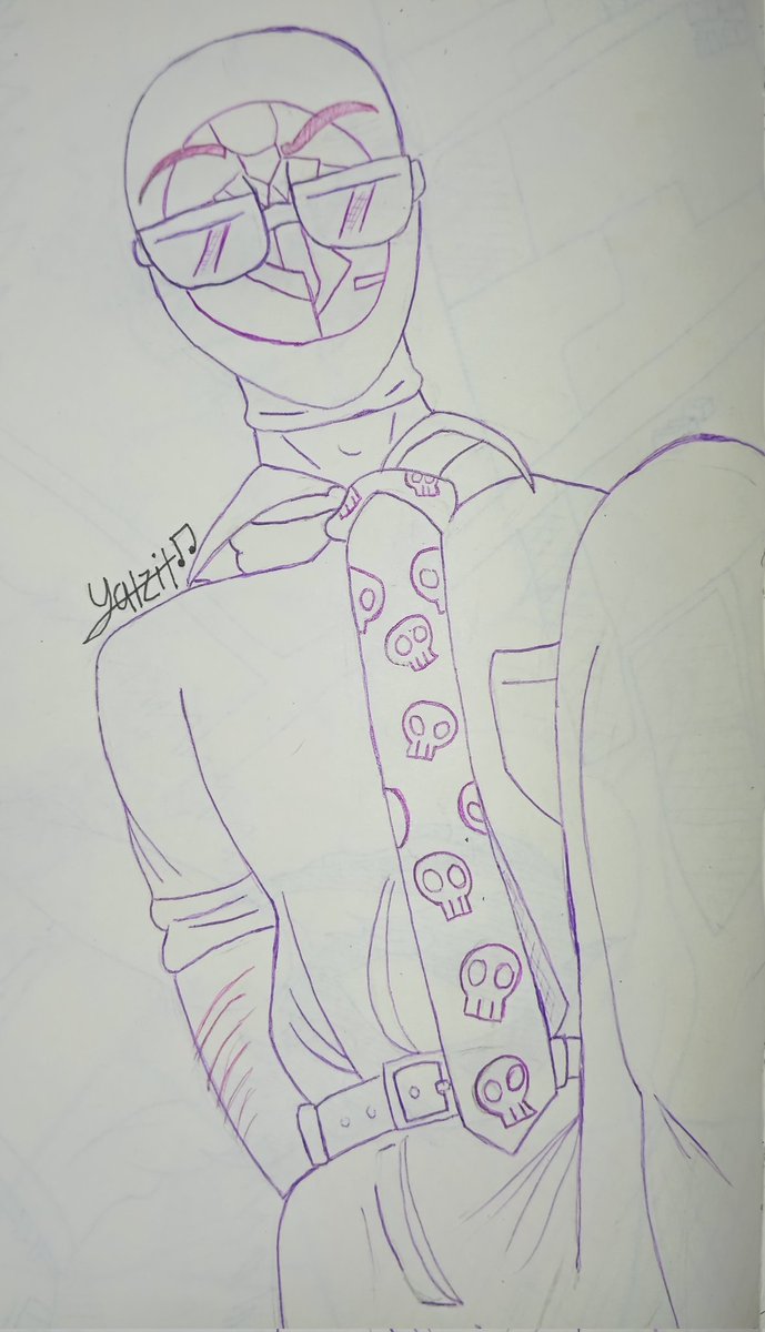 Un Sketch simple de <a href="/TrajeCon/">El Traje Con Voz</a> 🫣

#TrajeArt