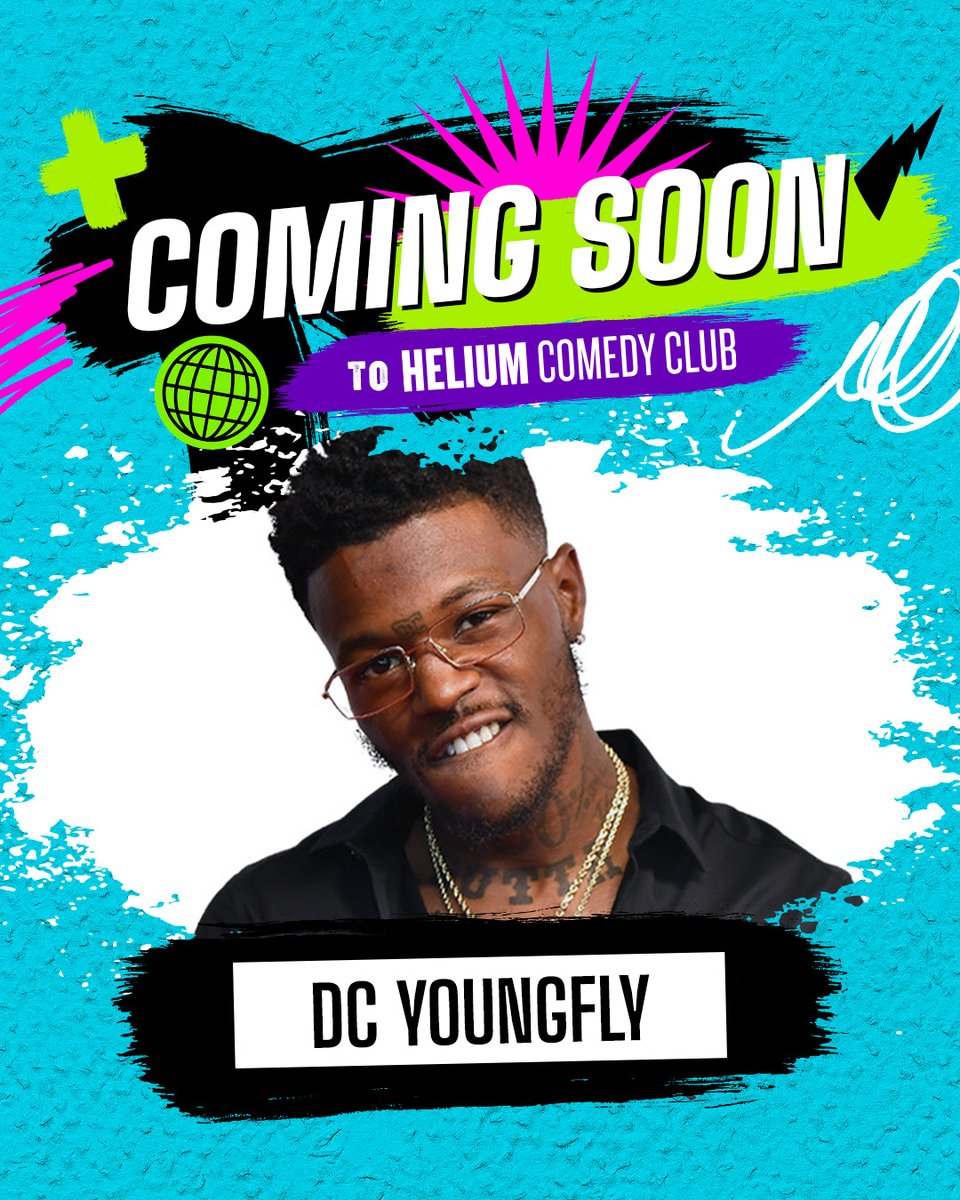 From "Wild'n Out" + "House Party" DC Youngfly is coming to Helium! 
🎟️ June 21 + 22 🎟️ 
Get tickets now: bit.ly/4n0aAps