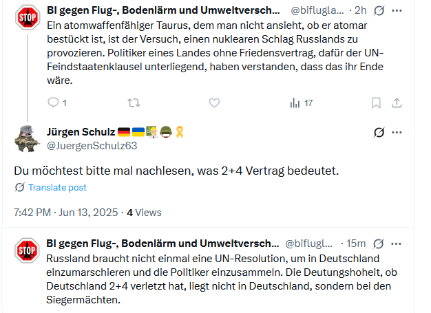 LuftHans (@lufthanzl) on Twitter photo Es ist nicht zu glauben! Der "Vertreter" der <a href="/bifluglaerm/">BI gegen Flug-, Bodenlärm und Umweltverschmutzung</a>, Dipl.-Ing. Holger Marzen (63) aus Nonnweiler-Primstal hat sich jetzt <a href="/JuergenSchulz63/">Jürgen Schulz 🇩🇪🇺🇦👨🏼🏫🪖🎗</a> als "Diskussionspartner" ausgesucht. 🤦♂️
#HaltDieFresseHolger Es ist nicht zu glauben! Der "Vertreter" der <a href="/bifluglaerm/">BI gegen Flug-, Bodenlärm und Umweltverschmutzung</a>, Dipl.-Ing. Holger Marzen (63) aus Nonnweiler-Primstal hat sich jetzt <a href="/JuergenSchulz63/">Jürgen Schulz 🇩🇪🇺🇦👨🏼🏫🪖🎗</a> als "Diskussionspartner" ausgesucht. 🤦♂️
#HaltDieFresseHolger