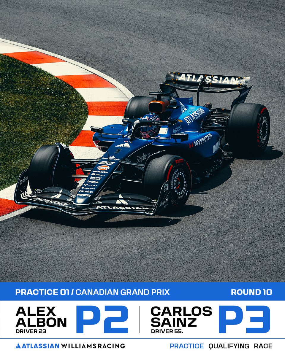 Atlassian Williams F1 Team tweet media