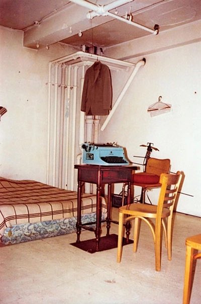 William S Burroughs apartment in New York, “The Bunker”