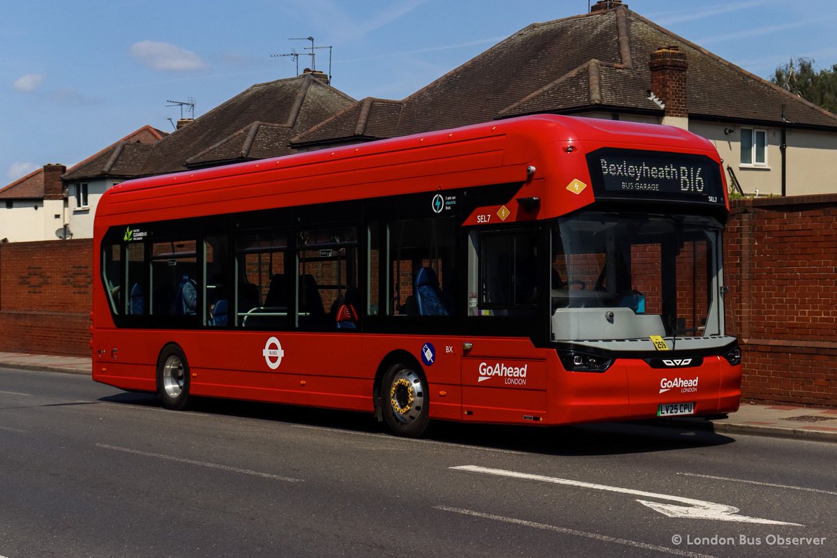 LDNBusObserver's tweet image. Go-Ahead London: SEL7 (LV25 CPU) - Route B16

© London Bus Observer
📅: June 13, 2025 | 📸: Canon EOS 250D