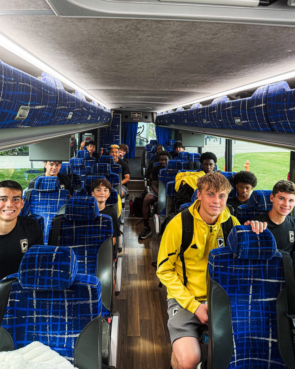Nashville here we come 🛣️

Our U15s and 16s are off to Tennessee for the 2025 MLS NEXT Cup Playoffs, kicking off tomorrow 🚌

#Crew96 | #VamosColumbus