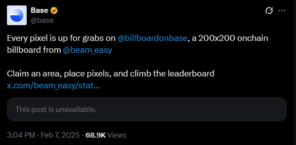When will <a href="/base/">Base</a> support the dedicated builders instead of their friends rugs? 🤷‍♂️

x.com/base/status/18…
