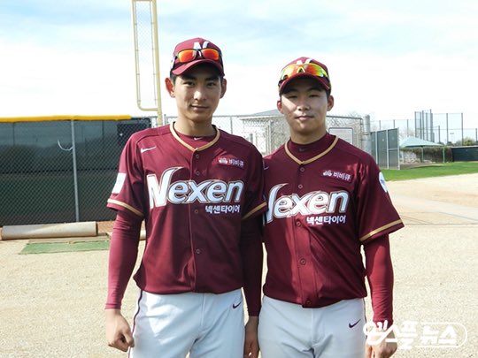 DanielKimW's tweet image. Jung-hoo Lee and Hyeseong Kim over the years… #Dodgers #SFGiants #KBO #KiwoomHeroes
