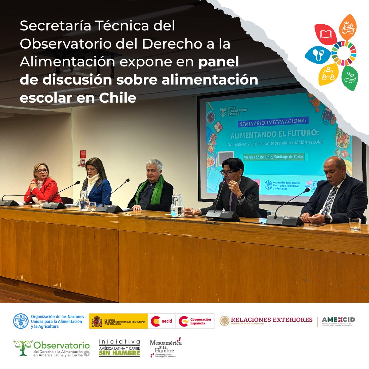 ODA_ALC's tweet image. 📚 Desde @ODA_ALC valoramos haber sido parte del seminario sobre #AlimentaciónEscolar, organizado por @FAOChile, @junaeb y #RAeS, donde compartimos aprendizajes clave para impulsar legislaciones que garanticen el #DerechoALaAlimentación en niñas, niños y adolescentes🧒🏽🌱