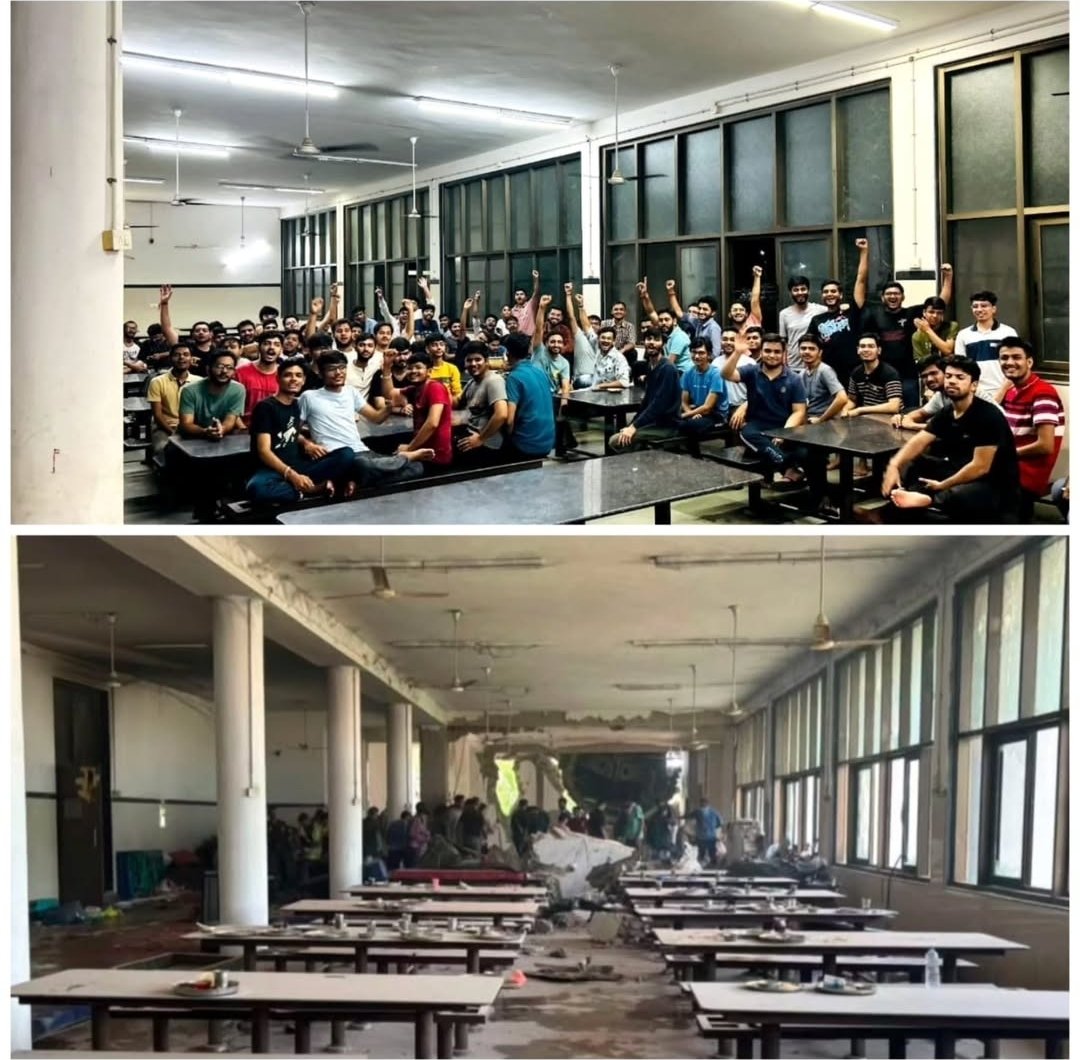 This wasn’t just a mess.
It was where we lived, laughed, and grew together.

Now it’s a place we remember with tears.
Some memories… came at too high a cost.

Om Shanti 🙏

#BJMC #AhmedabadCrash #Atulyam3 #OmShanti #GoneTooSoon