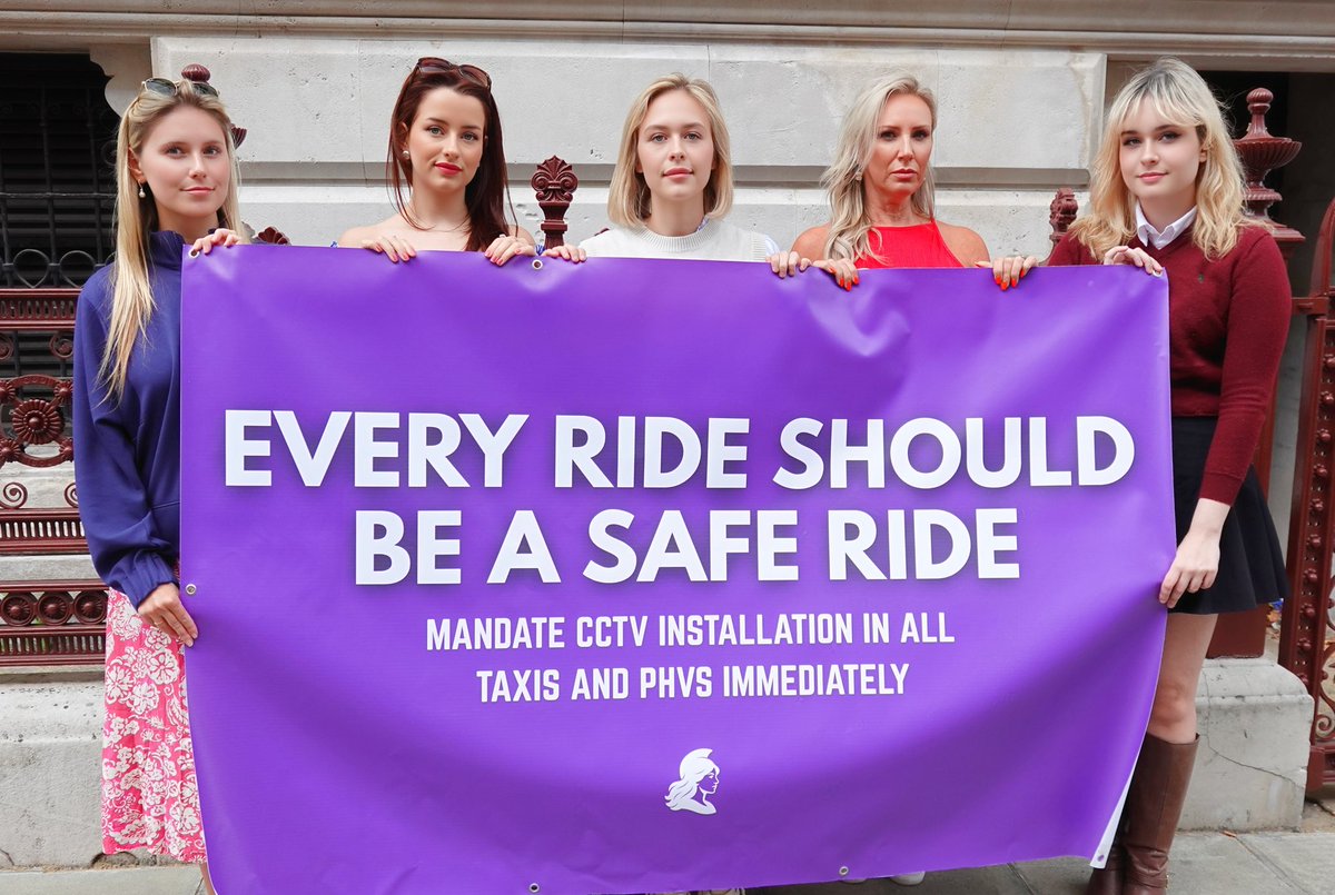 Sexual offences in taxis rose by nearly 73% in a decade.

We’re campaigning for CCTV in all taxis in order to prevent women feeling unsafe when they’re riding alone. 

Sign our petition now!