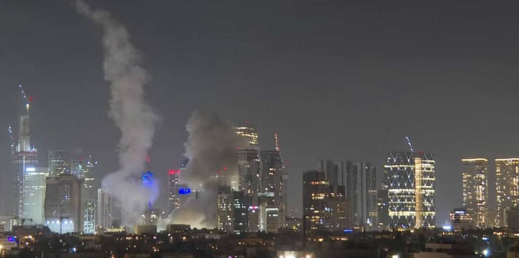 #BREAKING 
Impact at Tel Aviv