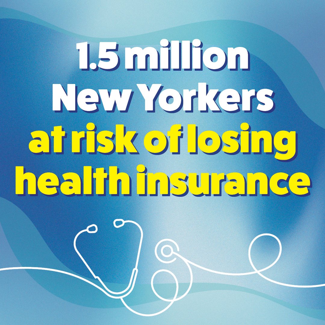 🚨 President Trump’s budget proposal will place 1.5 million NYers at risk of losing health coverage and cut $13 billion from our state’s health care system. Join the #NYSAssemblyMajority in fighting these cuts to protect care for kids, seniors, and working families!