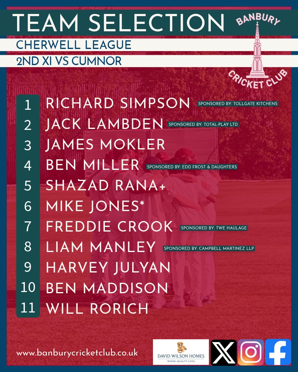 Banbury Cricket Club tweet media