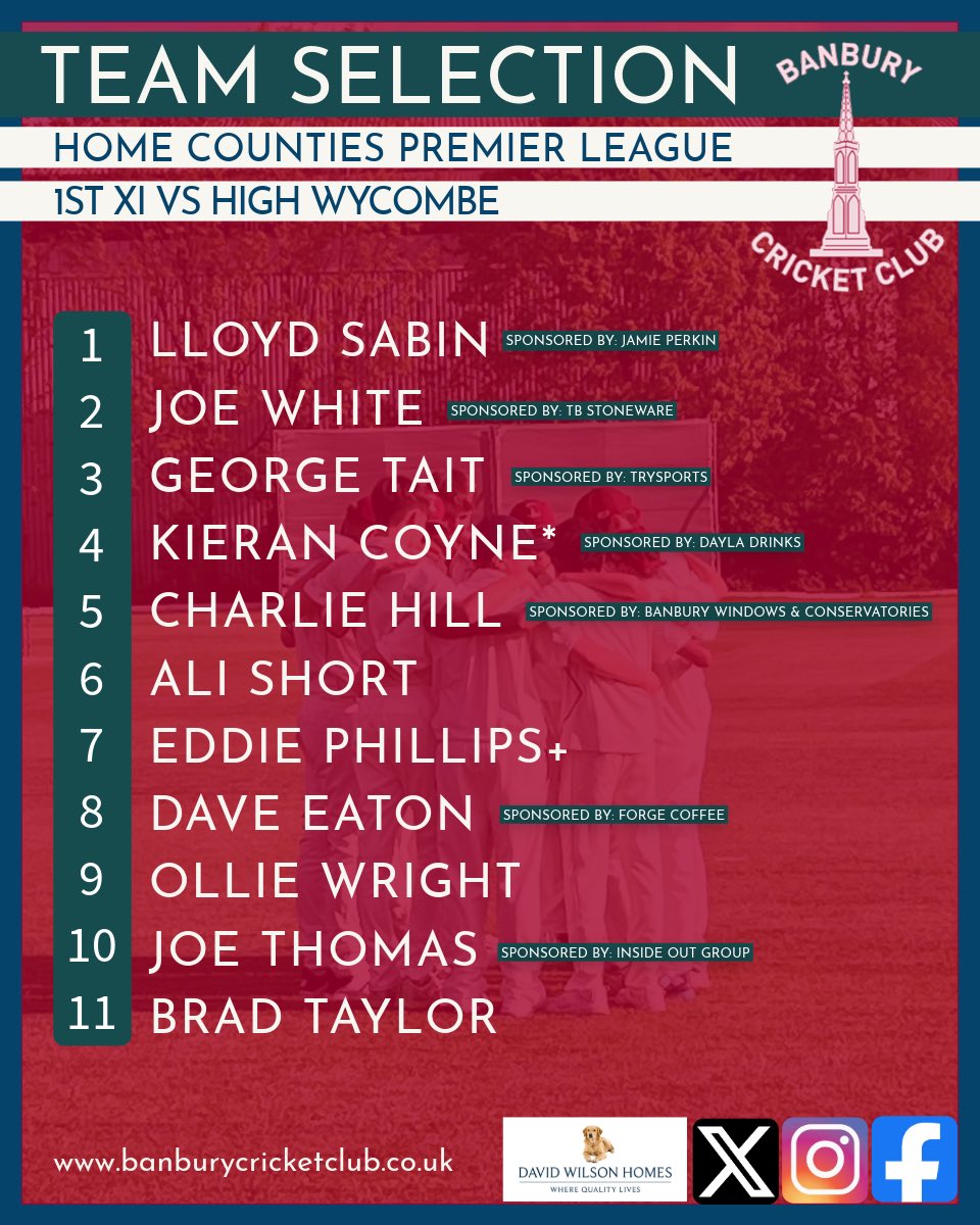 Banbury Cricket Club tweet media