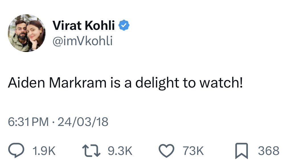 One legend is appreciating another one🔥🔥Aiden Markram you beauty and special mention to Temba bavuma also
#WtcFinal2025 #AidenMarkram