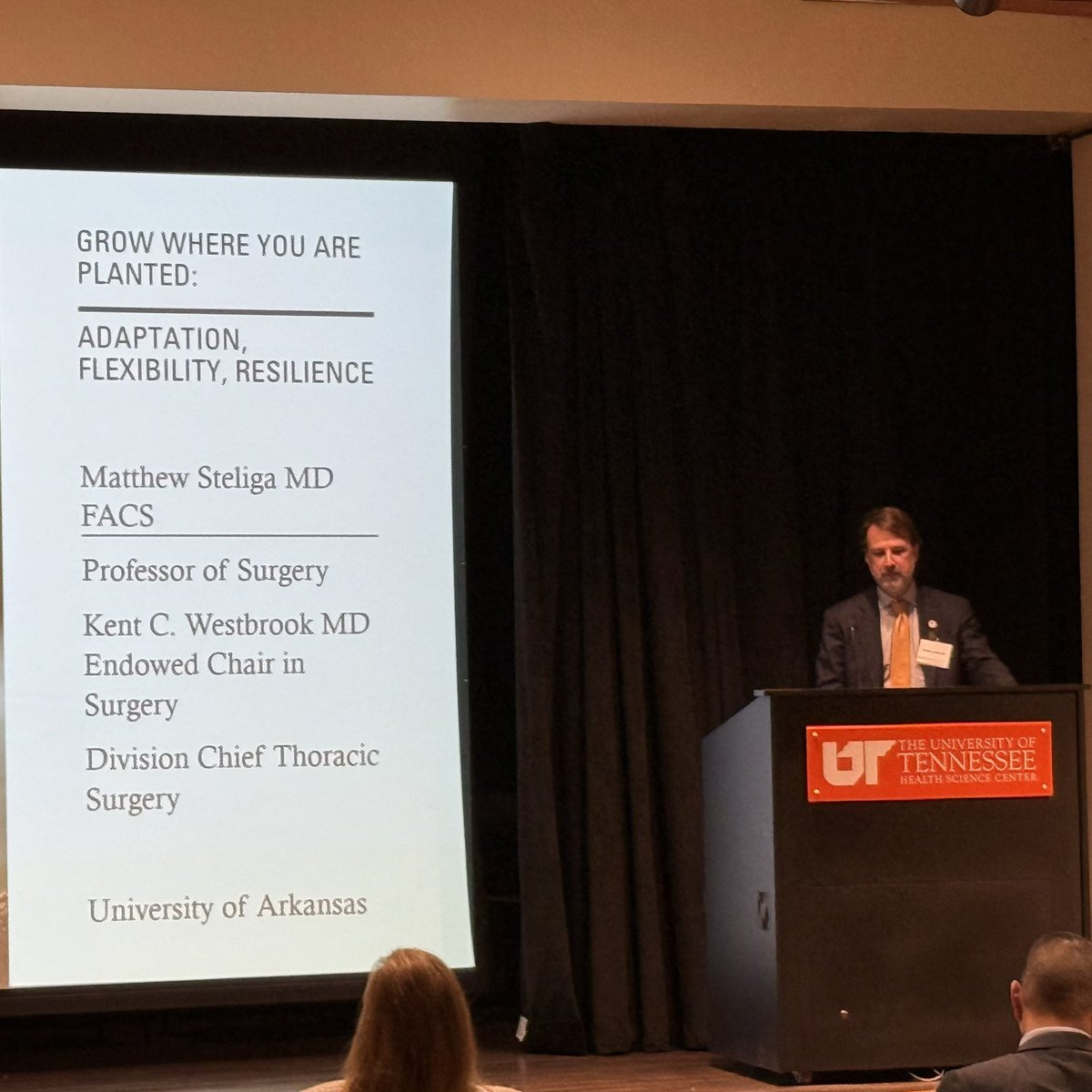 Andrew M. Fleming, MD (@andrewflemingmd) on Twitter photo Glad to have <a href="/SurgeryUTHSC/">UTHSC Department of Surgery</a> graduate, Dr. <a href="/SteligaMD/">Matthew Steliga MD FACS</a>, as our distinguished alumnus speaker at this year’s Harwell Wilson Surgical Society!
<a href="/UAMS/">UAMS</a> <a href="/AATSHQ/">AATS</a> @UTHSC <a href="/UTHSCResearch/">UTHSC Research</a> #HWSS2025 Glad to have <a href="/SurgeryUTHSC/">UTHSC Department of Surgery</a> graduate, Dr. <a href="/SteligaMD/">Matthew Steliga MD FACS</a>, as our distinguished alumnus speaker at this year’s Harwell Wilson Surgical Society!
<a href="/UAMS/">UAMS</a> <a href="/AATSHQ/">AATS</a> @UTHSC <a href="/UTHSCResearch/">UTHSC Research</a> #HWSS2025