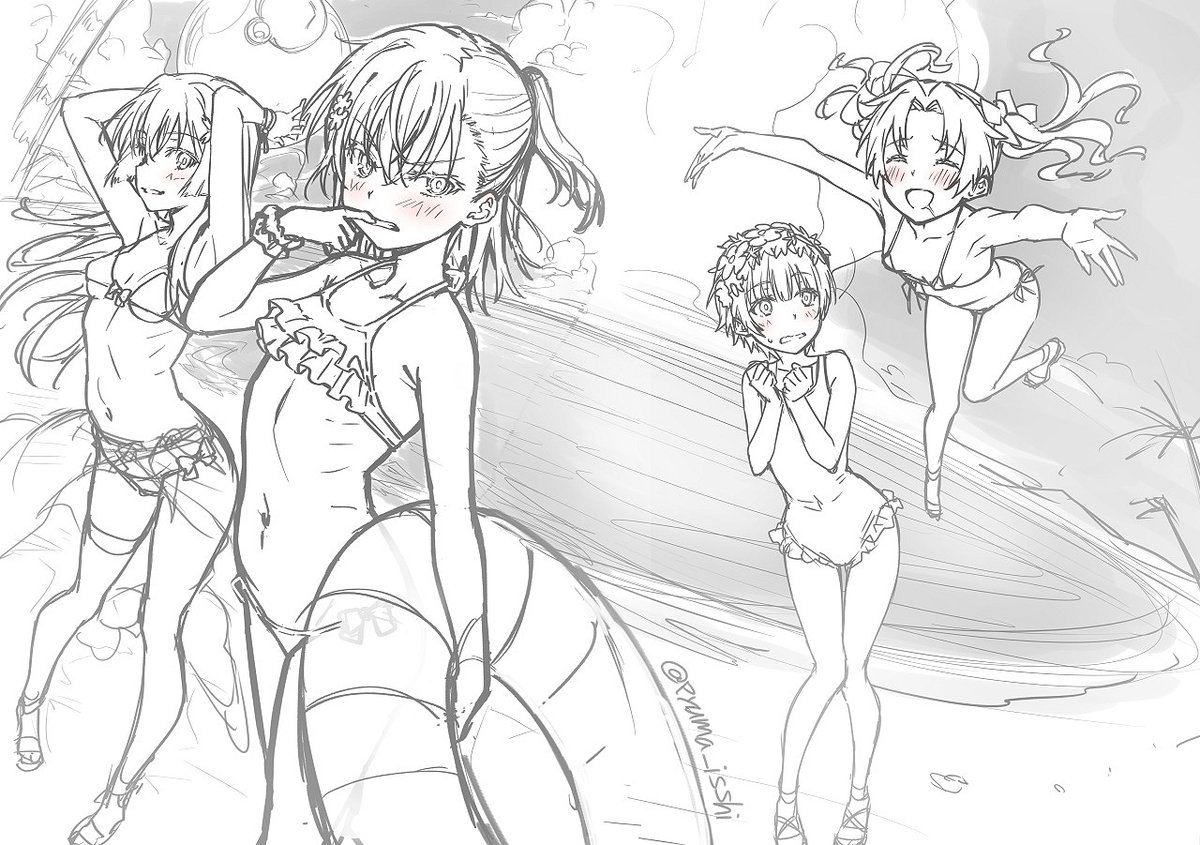 夏コミ表紙ラフ 