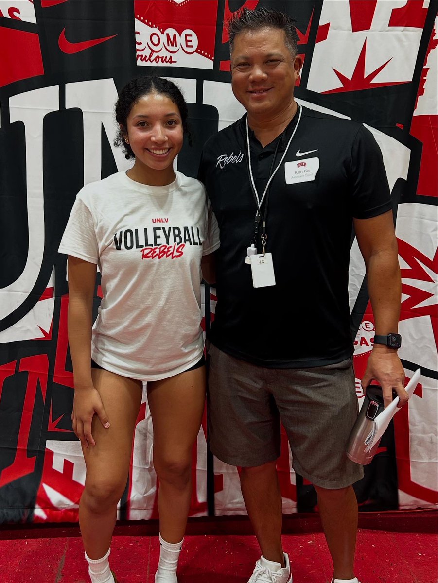 Thank you <a href="/unlvvball/">UNLV Volleyball</a> for the camp opportunity and teaching me the rebel way! I had a great time at the Prospect Camp!
#BEaREBEL