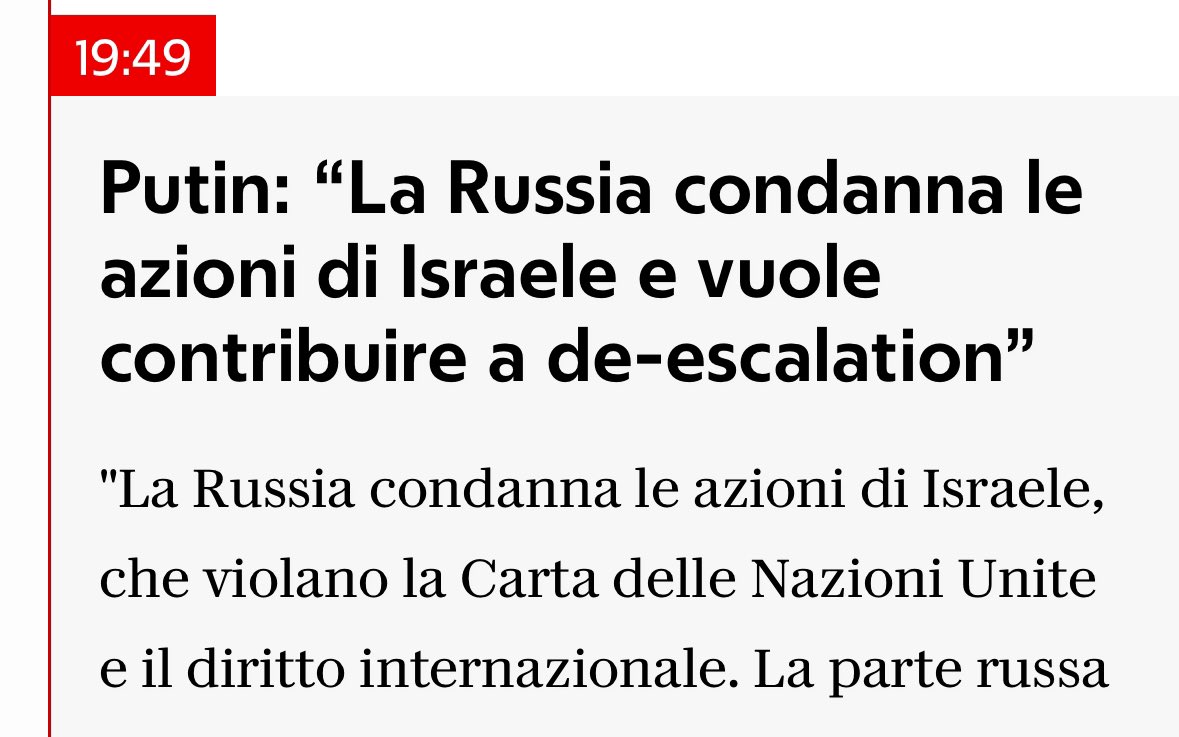 Il mondo, sottosopra.

#Israele #Iran