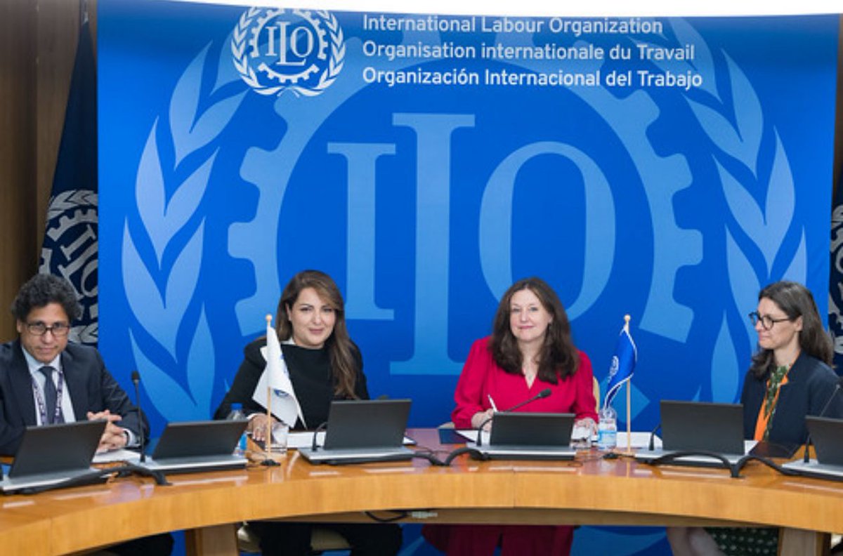 Hajar El haddaoui (@hajardoc1) on Twitter photo Honored to be in Geneva to sign a landmark MoU with the <a href="/ilo/">International Labour Organization</a>, alongside Deputy DG Dr. <a href="/CelesteDrakeILO/">Celeste Drake</a>. This partnership reinforces our shared mission to drive inclusive growth, decent work & opportunity for all, especially youth, women & vulnerable communities. ... Honored to be in Geneva to sign a landmark MoU with the <a href="/ilo/">International Labour Organization</a>, alongside Deputy DG Dr. <a href="/CelesteDrakeILO/">Celeste Drake</a>. This partnership reinforces our shared mission to drive inclusive growth, decent work & opportunity for all, especially youth, women & vulnerable communities. ...