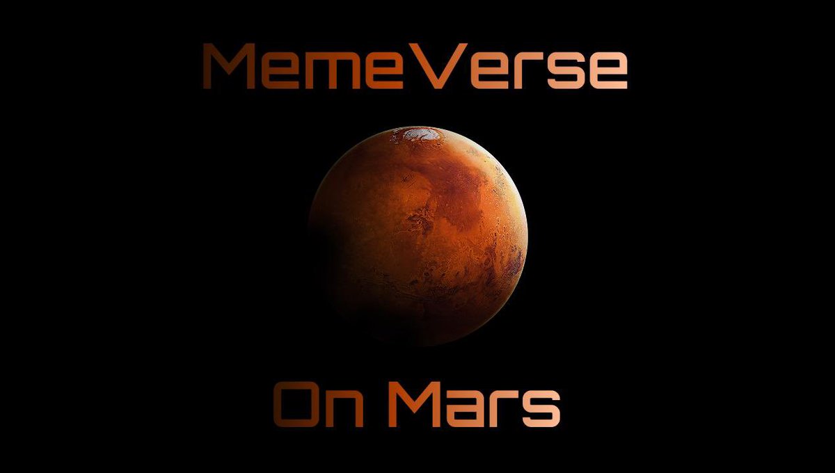 Friends, we're blasting off to Mars! 🚀

Our mission is to build the world's first Metaverse—powered by memes, creativity, and endless possibilities. 🧱

Once the first ships touch down on Mars, you’ll get the chance to join this epic journey—colonize a new digital frontier, grow