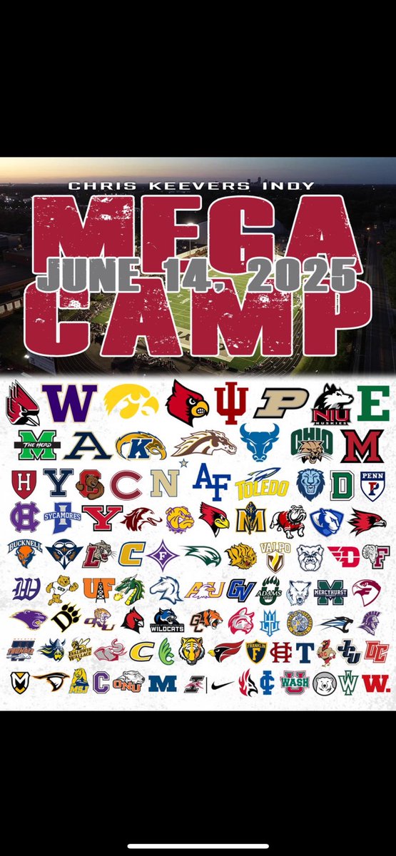 ZachJordan2026's tweet image. Excited to be at @UIndyFB tomorrow for their mega camp! Can’t wait to compete!