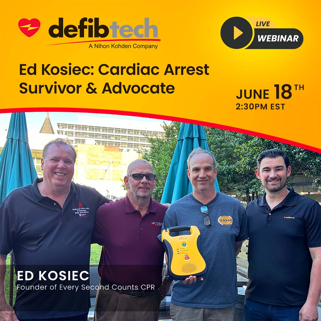 Next week, join us for a webinar on Wednesday, June 18th! Mike Papale will talk with Ed Kosiec, founder of Every Second Counts CPR. Hear more about the great work his organization is doing! Register here: us06web.zoom.us/webinar/regist…