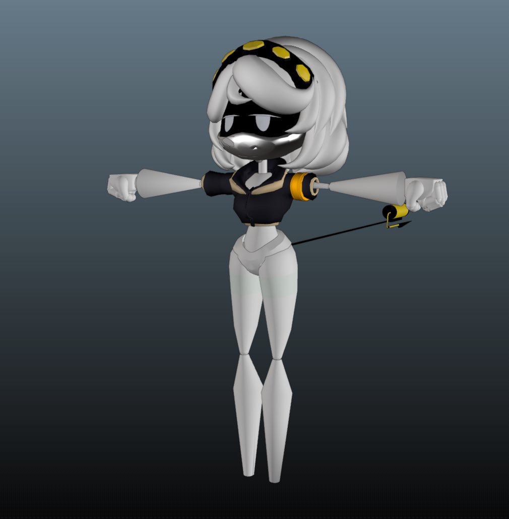 mscircuitdesk's tweet image. I’m optimizing it really good, this is now just a paper weight

the rig is really smooth for animation, and now I can finally fit 3 characters in and keep a consistent 30 fps without a margin of error with lag

#murderdrones
#blender
#optimization