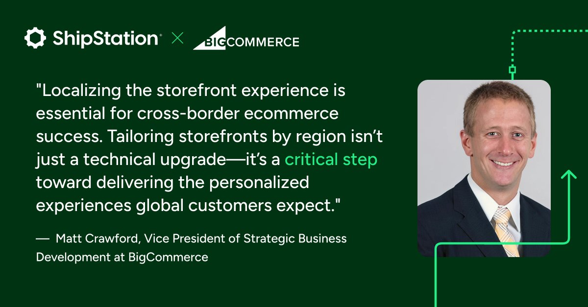 BigCommerce (@bigcommerce) on Twitter photo The global customer experience is more important than ever. The most important part? Localization. Learn more about how to simplify cross-border ecommerce expansion in our blog with <a href="/ShipStation/">ShipStation</a>: bit.ly/44CeYo0 The global customer experience is more important than ever. The most important part? Localization. Learn more about how to simplify cross-border ecommerce expansion in our blog with <a href="/ShipStation/">ShipStation</a>: bit.ly/44CeYo0