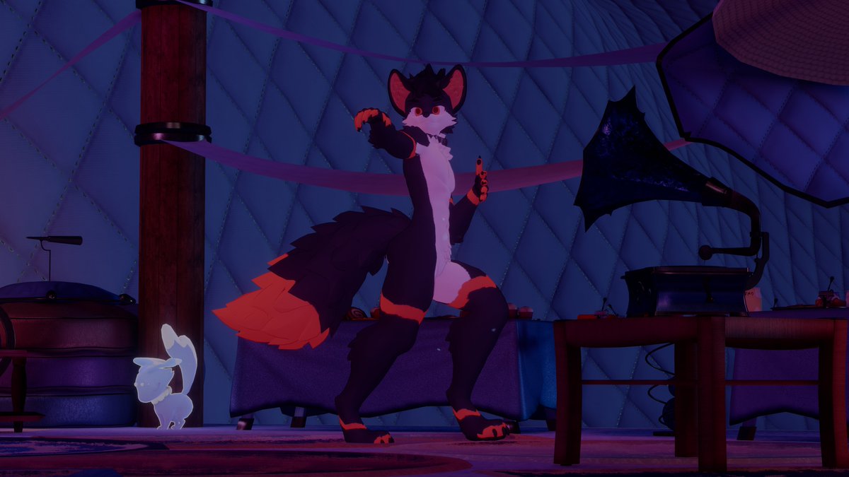 ScarTheWuff's tweet photo. Here it is Folks! A Debut on my own creation! On my own! The Arko Canine Avatar! With Full Face Tracking Capability! https://t.co/FbqG5JMwaN