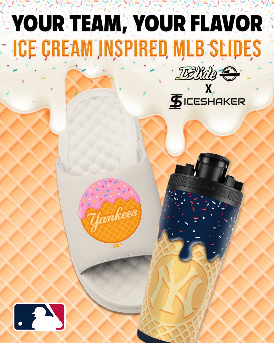 ISlide (@islideusa) on Twitter photo ISlide x <a href="/iceshakerbottle/">Ice Shaker™</a> have teamed up to Launch Ice Cream Inspired MLB ISlides 🍦 These are Now Live don’t miss out ❄️ #mlb #iceshaker #standinwhatyoustandfor #islide #custom ISlide x <a href="/iceshakerbottle/">Ice Shaker™</a> have teamed up to Launch Ice Cream Inspired MLB ISlides 🍦 These are Now Live don’t miss out ❄️ #mlb #iceshaker #standinwhatyoustandfor #islide #custom