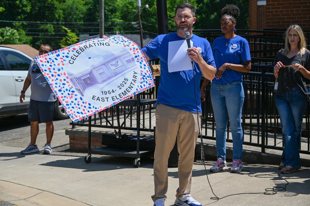 A new home, the same heart: <a href="/EastESNC/">East Elementary School</a>’s legacy continues 🔗 bit.ly/45hWU2J <a href="/AGHoulihan/">Andrew G. Houlihan</a>