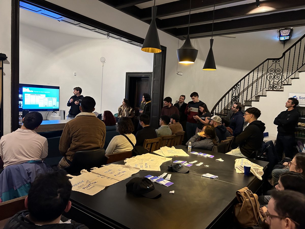 flutter_uruguay's tweet image. Google I/O Extended 2025 was a blast! ๐ Big thanks to @gdgmontevideo & @somnio_software for an amazing meetup! We dove into #Flutter 3.32, AI, cross-platform dev, & #Firebase Studio. If you missed it, watch the full event here: youtube.com/live/Yf1nf_EXOโฆ ๐ #GoogleIOExtended