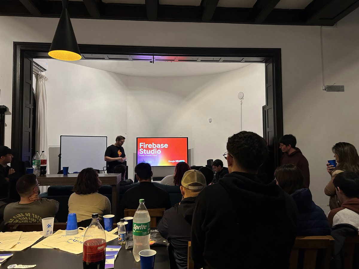 flutter_uruguay's tweet image. Google I/O Extended 2025 was a blast! ๐ Big thanks to @gdgmontevideo & @somnio_software for an amazing meetup! We dove into #Flutter 3.32, AI, cross-platform dev, & #Firebase Studio. If you missed it, watch the full event here: youtube.com/live/Yf1nf_EXOโฆ ๐ #GoogleIOExtended