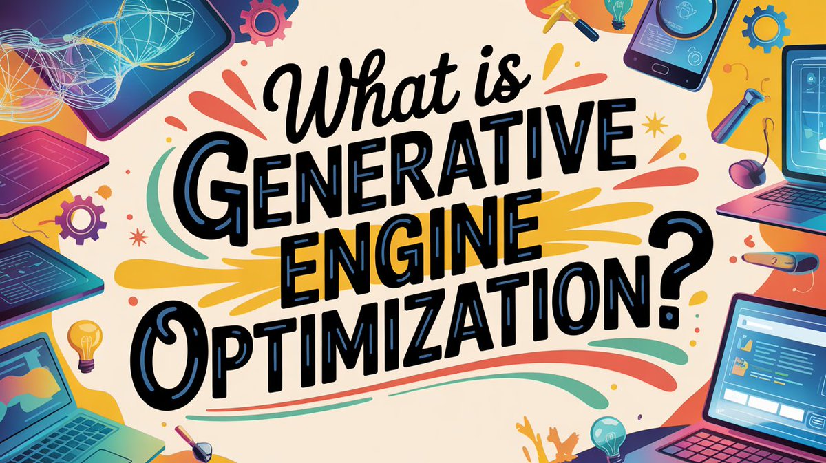 DesignerReports's tweet image. What Is Generative Engine Optimization (GEO)?  The Revolutionary Shift I... youtu.be/K4ee2lsHu-Y?si…