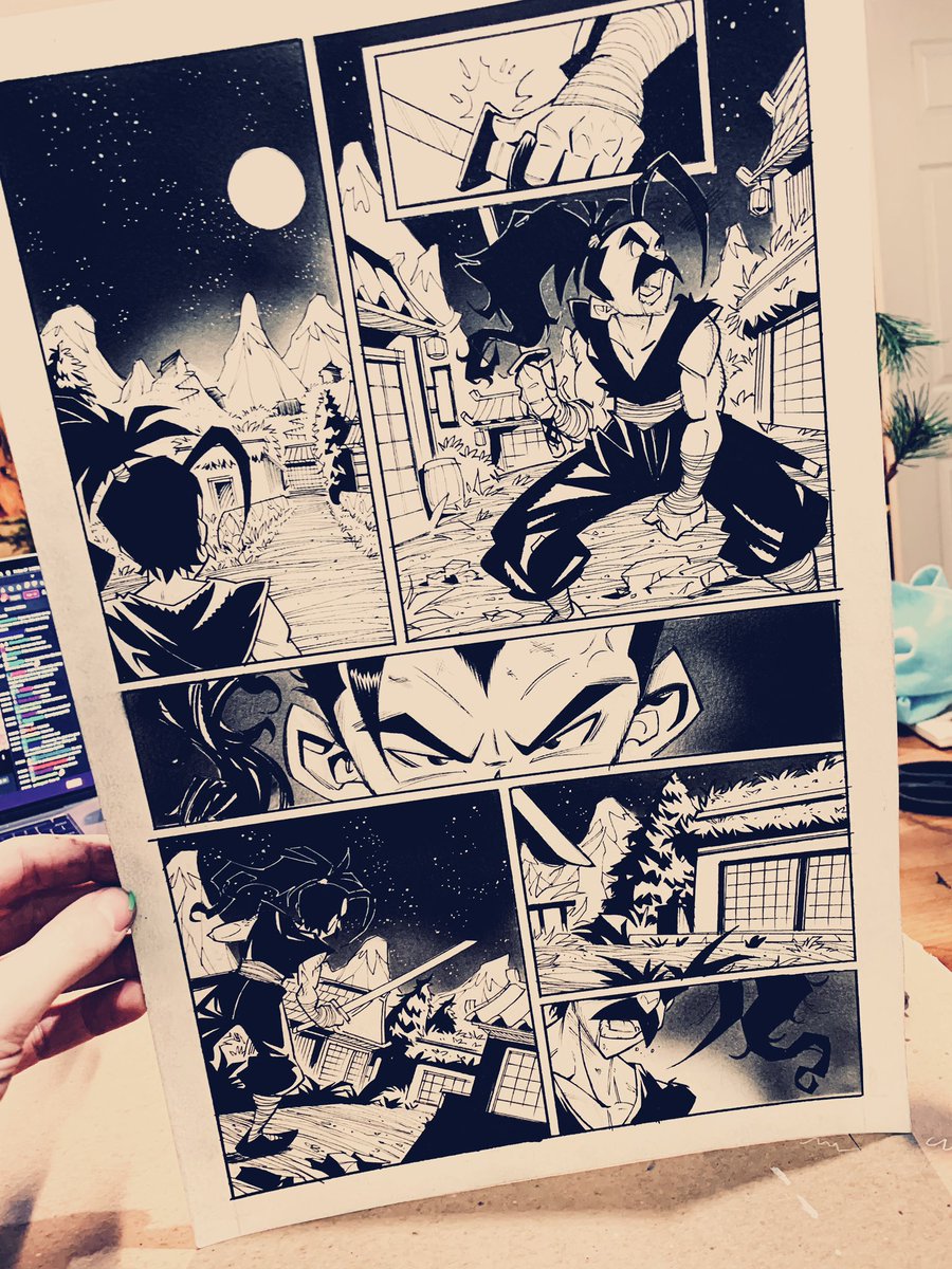 Inks! #comics #comicbookart