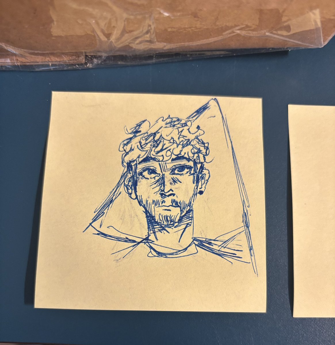 Maelze_'s tweet photo. Shoutout to drawing random people that enter my workplace https://t.co/RNNIZfU1pG